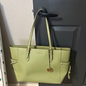 Michael Kors Light Green Tote Bag